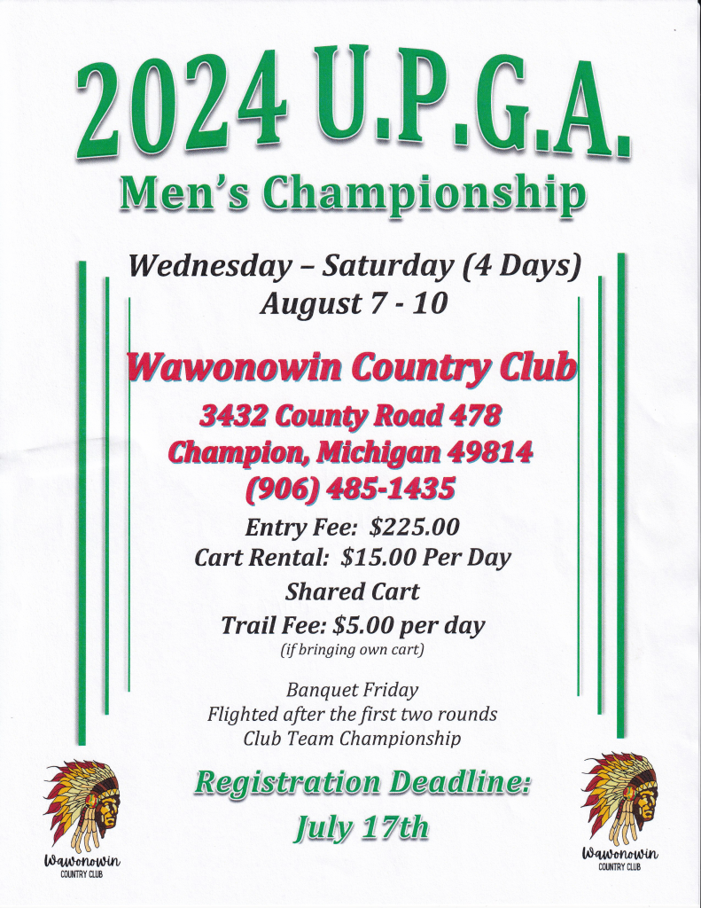 Men's Championships - UPGA